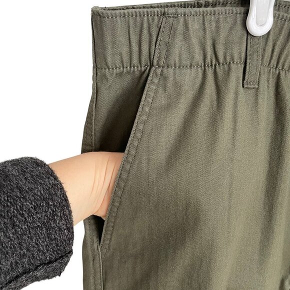 NWT Levi Strauss Signature Chino Olive Green Pants Straight Leg Elastic Size XXL - Picture 3 of 16